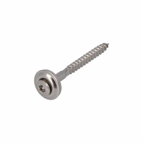 DAK&GEVEL SPENGLERSCHROEF RVS-A2 LK MET EPDM RING 15MM TX-20 4.5X100 (50)