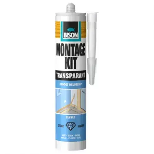BISON MONTAGEKIT TRANSPARANT KOKER 310 G NL