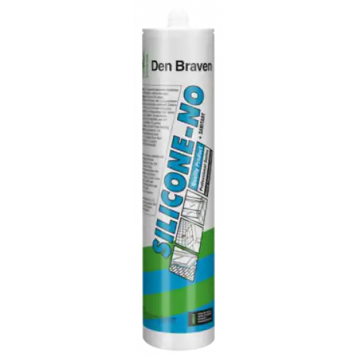 ZWALUW SILICONE-NO+SAN 310ML ZWART