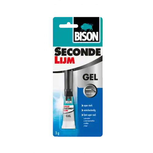 BISON SECONDELIJM GEL BLISTER 3 G NL