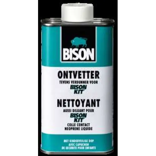 BISON ONTVETTER/VERDUNNER VOOR BISON KIT® BLIK 250 ML NL/FR/EN/DE