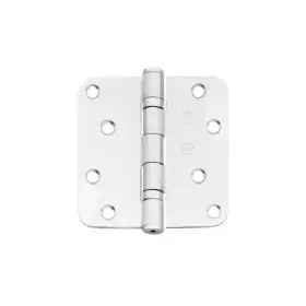 Kogellagerscharnier 89×89 mm RVS afgeronde hoeken
