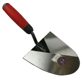 Melkmeisje metseltroffel 190 mm Arnhems model met softgrip rechts
