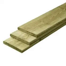 HV Geimpregneerde Tuinplank NE 18x145x4200 mm FSC