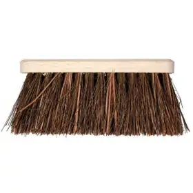 Talen Tools Bezem 28 cm met natuurvezel haren