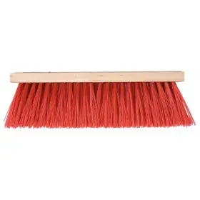 Talen Tools Bezem 35 cm met rode synthetische haren
