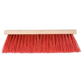 Talen Tools Bezem 41 cm met rode synthetische haren