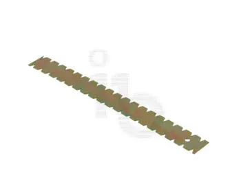 Super Prof Lijmmes 280 mm 9x5x7 mm driehoek