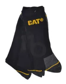 CAT Worker Sokken zwart maat 41-45