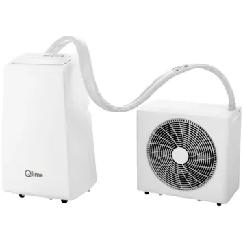 Qlima mobiele split airco QsplitFlex 3500 W wit