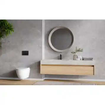 Modee SPC wandpaneel grijs 120 x 60 cm 4 mm 4 stuks