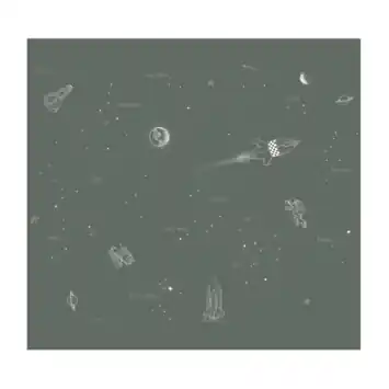 vtwonen fotobehang space army green (dessin 145409)
