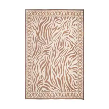 Vloerkleed zebraprint 160x240 cm
