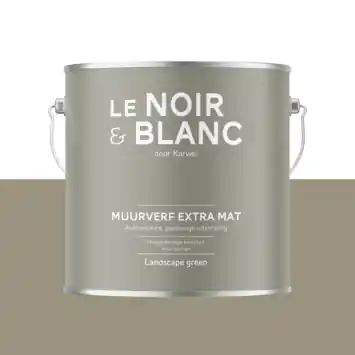 Le Noir & Blanc muurverf landscape green extra mat 2,5 liter