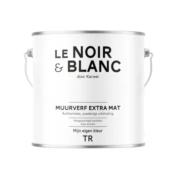Le Noir & Blanc mengbare muurverf extra mat 2,5 liter