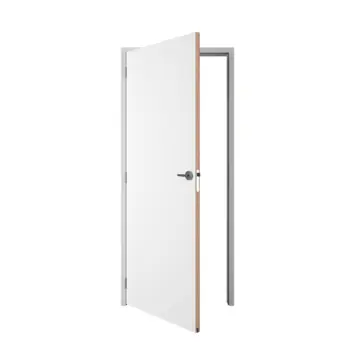 Lundia deur-kozijn combinatie En 2A02 wit gegrond links 83 x 231,5 cm (kozijn 56 x 115 cm)