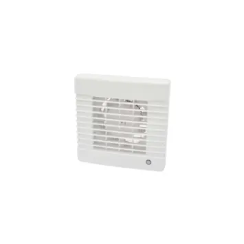 Sanivesk inbouwventilator origineel met timer- en vochtsensor wit Ø 100 mm