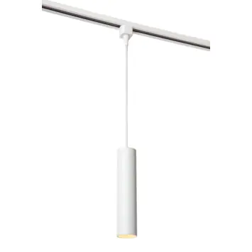 Lucide 1-fase hanglamp Floris trackverlichting 1 x GU10 wit