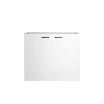 Optifit spoelonderkast 100 cm -2 deuren, zonder werkblad & spoelbak