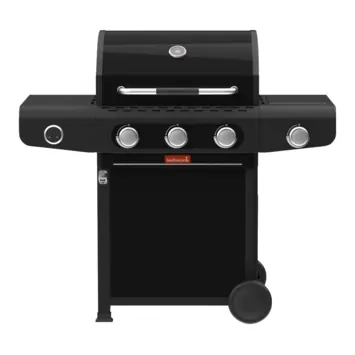 Barbecook gasbarbecue Siesta 310 Graphite staal zwart 35x43 cm
