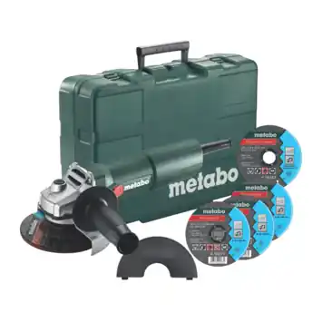 Metabo haakse slijper / slijptol set 750W