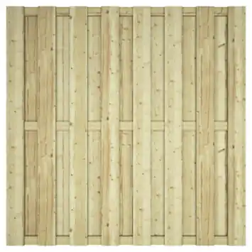 Schutting Jumbo grenen hout 180 x 180 cm