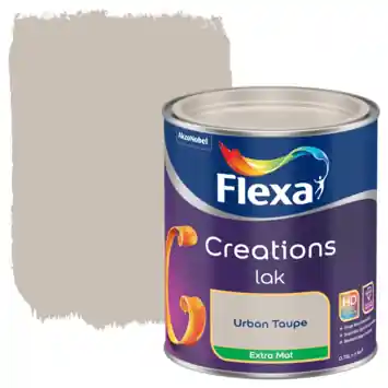 Flexa Creations binnenlak extra mat urban taupe 750 ml