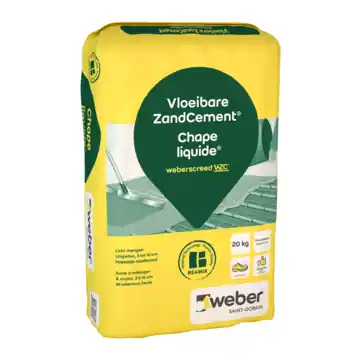 Weber Beamix vloeibare zandcement 20 kg