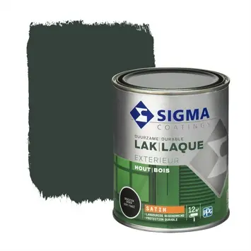 Sigma Exterieur buitenlak zijdeglans grachtengroen 750 ml