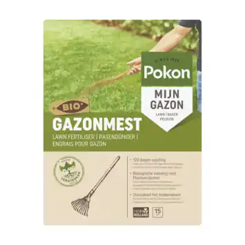 Pokon Bio gazonmest 1 kg voor 15 m²