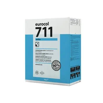 Eurocol 711 Uniflex poedertegellijm wit 5 kg