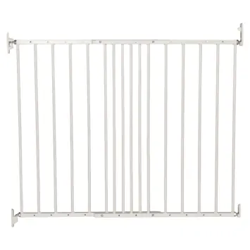 Traphekje Daan metaal wit 60-107 cm