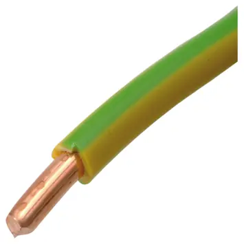 Handson Installatiedraad VD 2,5 mm²  Geel/ Groen 25 Meter