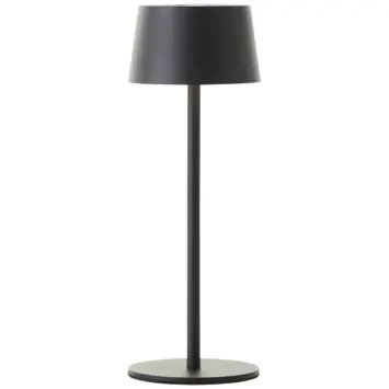 Brilliant USB oplaadbare tafellamp Jona 2W zwart