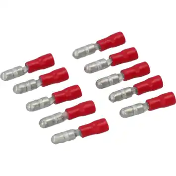 Carpoint Rondstekker 547 Rood Ø 4.0mm 10 Stuks