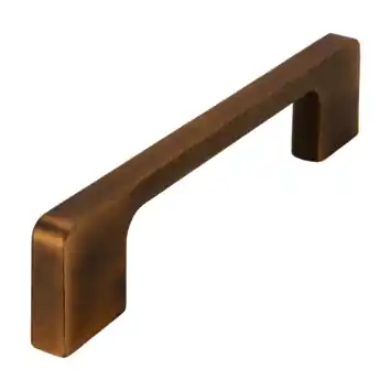 Handgreep Wendy messing gezwart 128mm