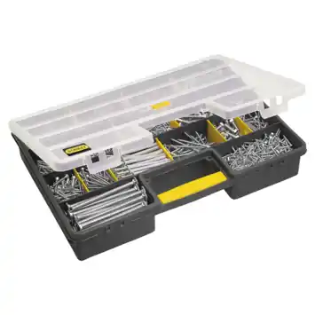 Stanley assortimentsdoos 25-vaks 32,5x46x8 cm met flexibele indeling