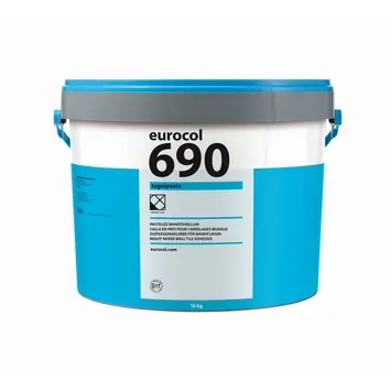 Eurocol 690 pasta tegellijm gebroken wit 16 kg