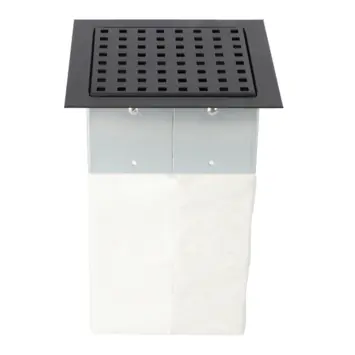 Hydroblob IP15 infiltratieput met zwart rooster 20 x 20 x 33 cm 15 l