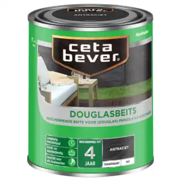 CetaBever Douglas beits antraciet 750 ml
