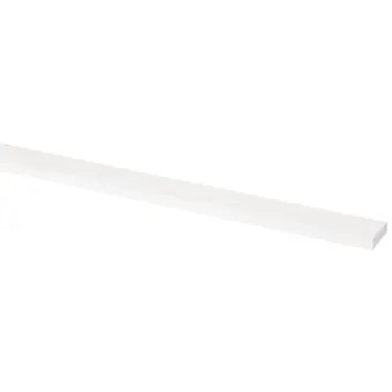 Geschaafd grenen gegrond 9x27 mm 270 cm