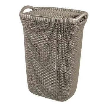 Curver Knit Wasmand 57L - Harvest Brown