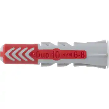 Fischer Universeelplug DuoPower 10x50mm 8 stuks