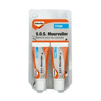 Alabastine SOS muurvuller wit 2 x 20 ml