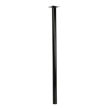 Duraline tafelpoot rond zwart Ø3x70 cm