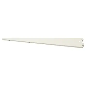 Handson plankdrager dubbel wit 17 cm