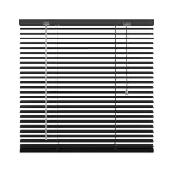 KARWEI aluminium jaloezie 25 mm zwart (kleurnr. 203) 80x130 cm (bxh)