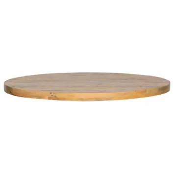 WOOOD tafelblad Tablo rond mangohout Ø 120 cm