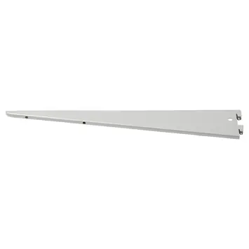 Handson plankdrager dubbel mat zilver 27 cm