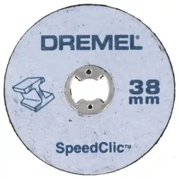 Dremel multitool accessoires - doorslijpschijf speedclic starterset SC406 - 2 stuks